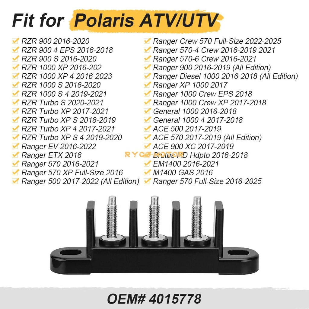 3 Post Terminal Block for Polaris Ranger ACE 570 900 1000 (2014–2023) 4015778