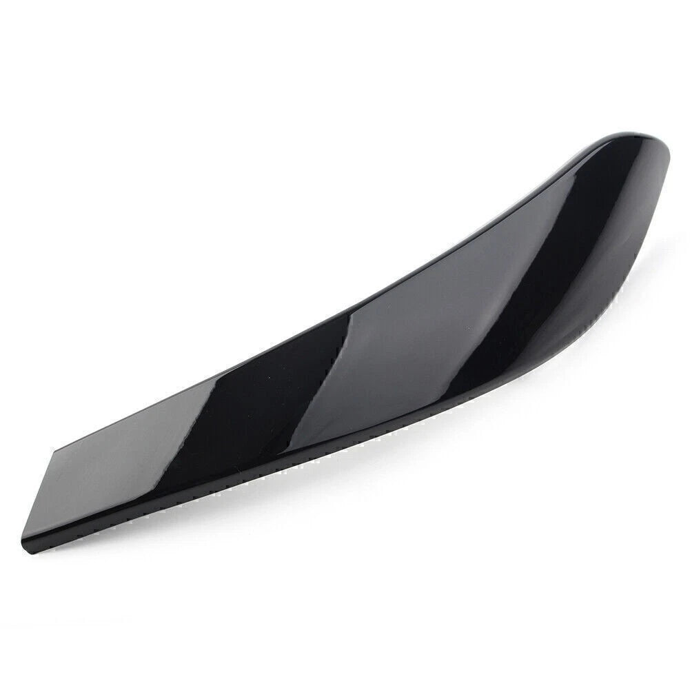 Glossy BLK 1x Right Inner Door Handle Panel Cover Trim For BMW 3 4 Series 3GT