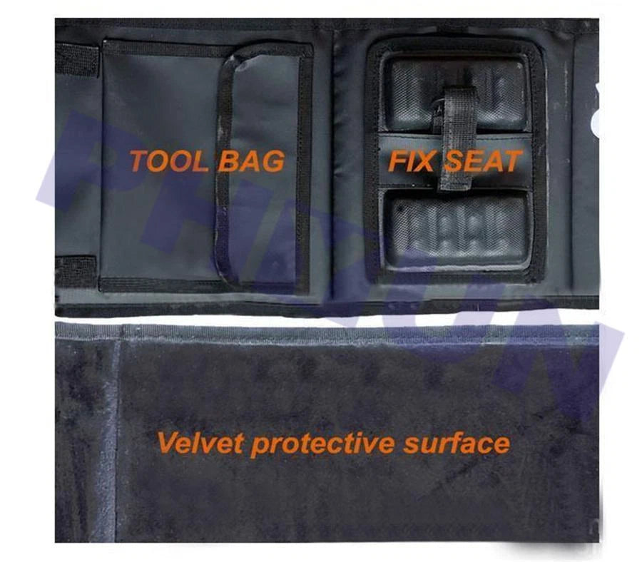 Tailgate Pad Protector Mat Rack for Truck Pickup (Portable, Single Bike)