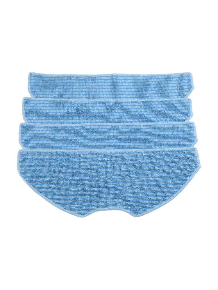 Set of 4 Mop Cloths for Tapo Vacuum Cleaners (Microfiber)