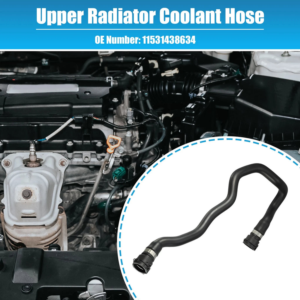Upper Radiator Coolant Hose for BMW 525i 528i 530i (2001–2003)
