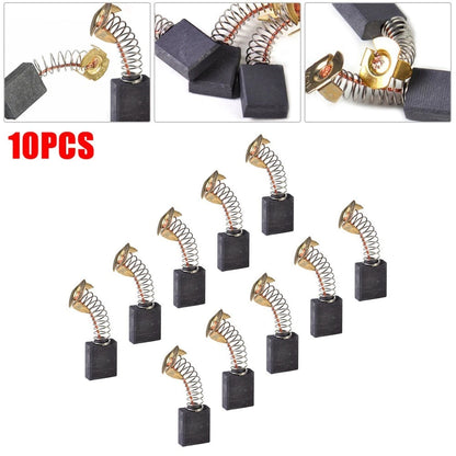 Pack of 10 Carbon Brushes Replacement Kit for Electric Tools