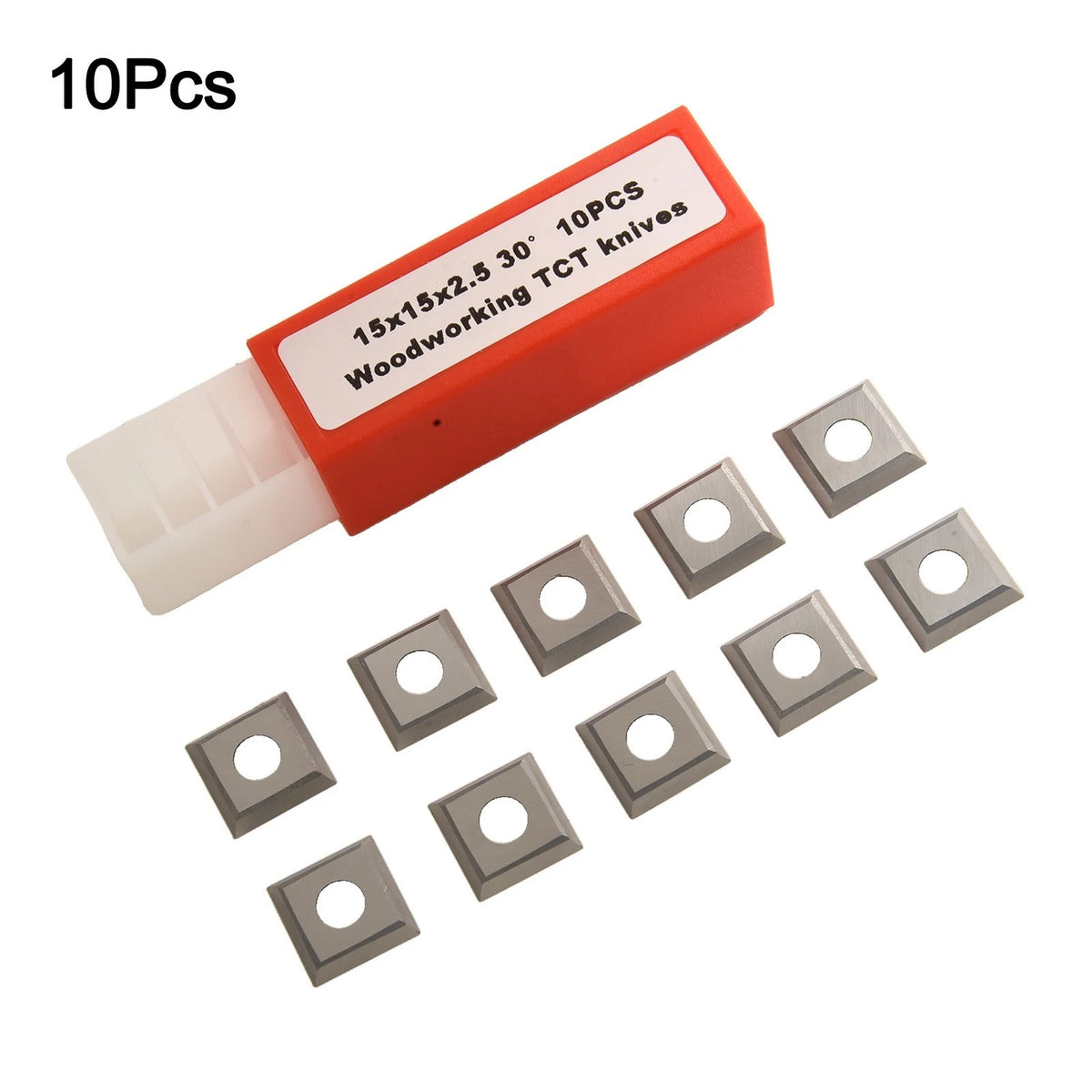 Carbide Inserts Pack of 10 for Hardwoods