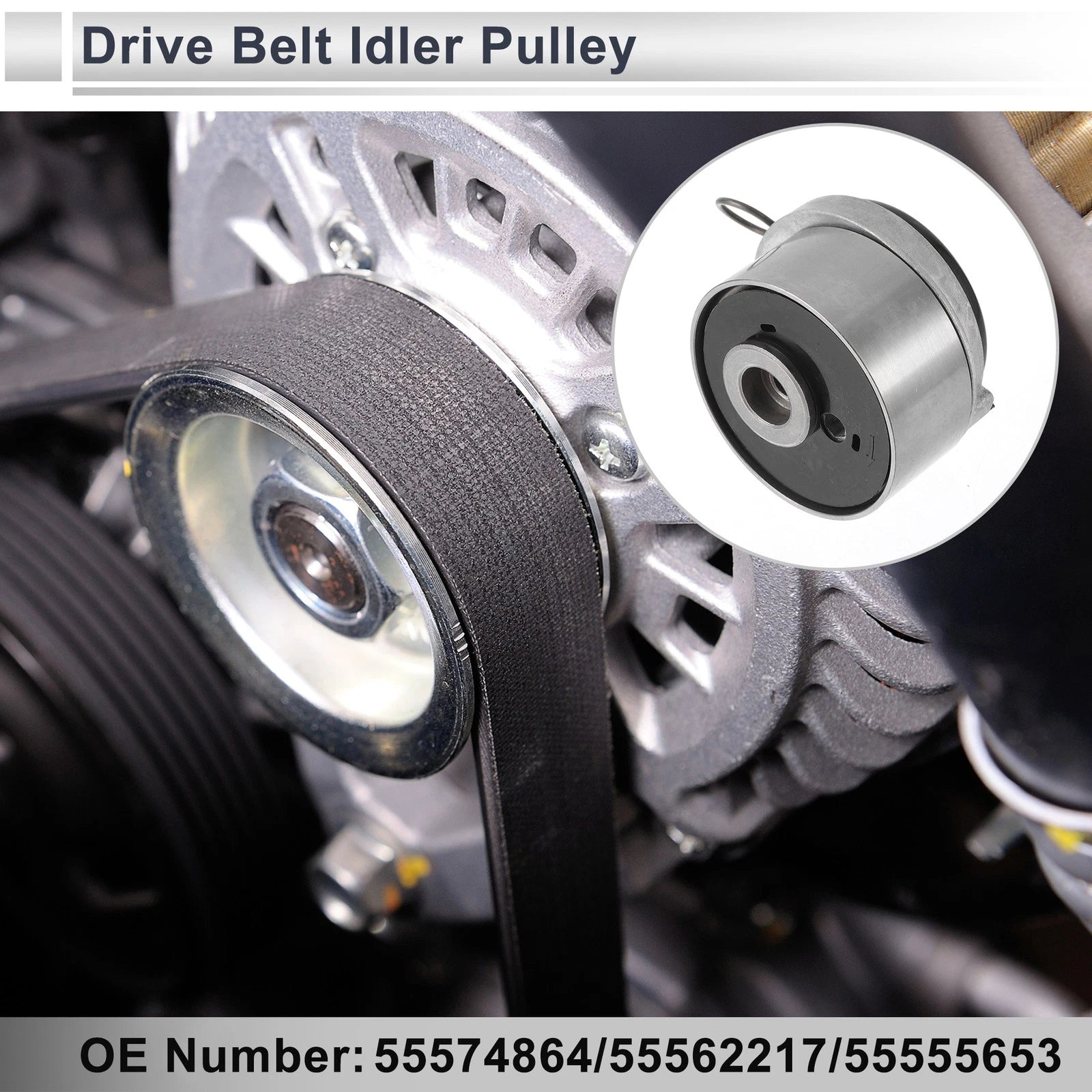 Drive Belt Idler Pulley Replacement for Chevrolet Cruze 2011–2015