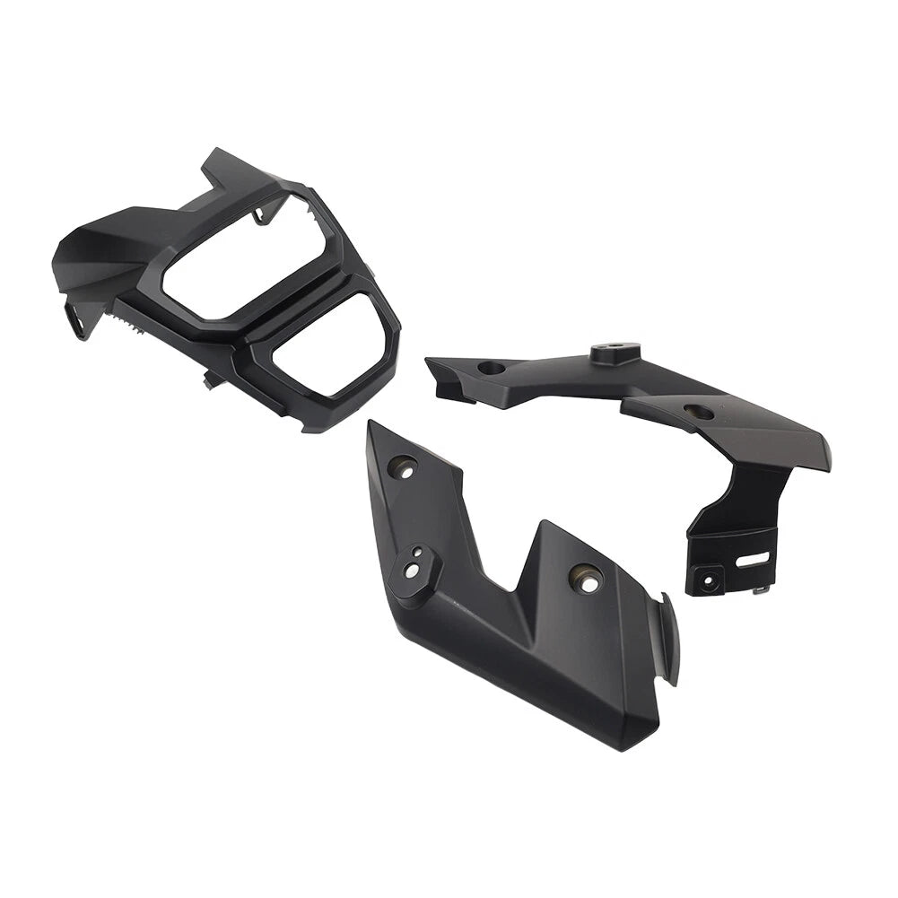 Matte Black Headlight Lamp Guard Side Cover for Honda MSX125 Grom (2016–2018)