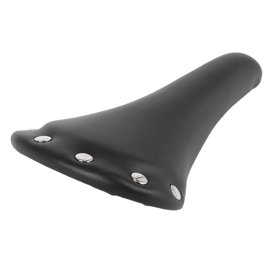 Bike Saddle Replacement Shallow Seat with Rivets for Universal Models (2000–2025)