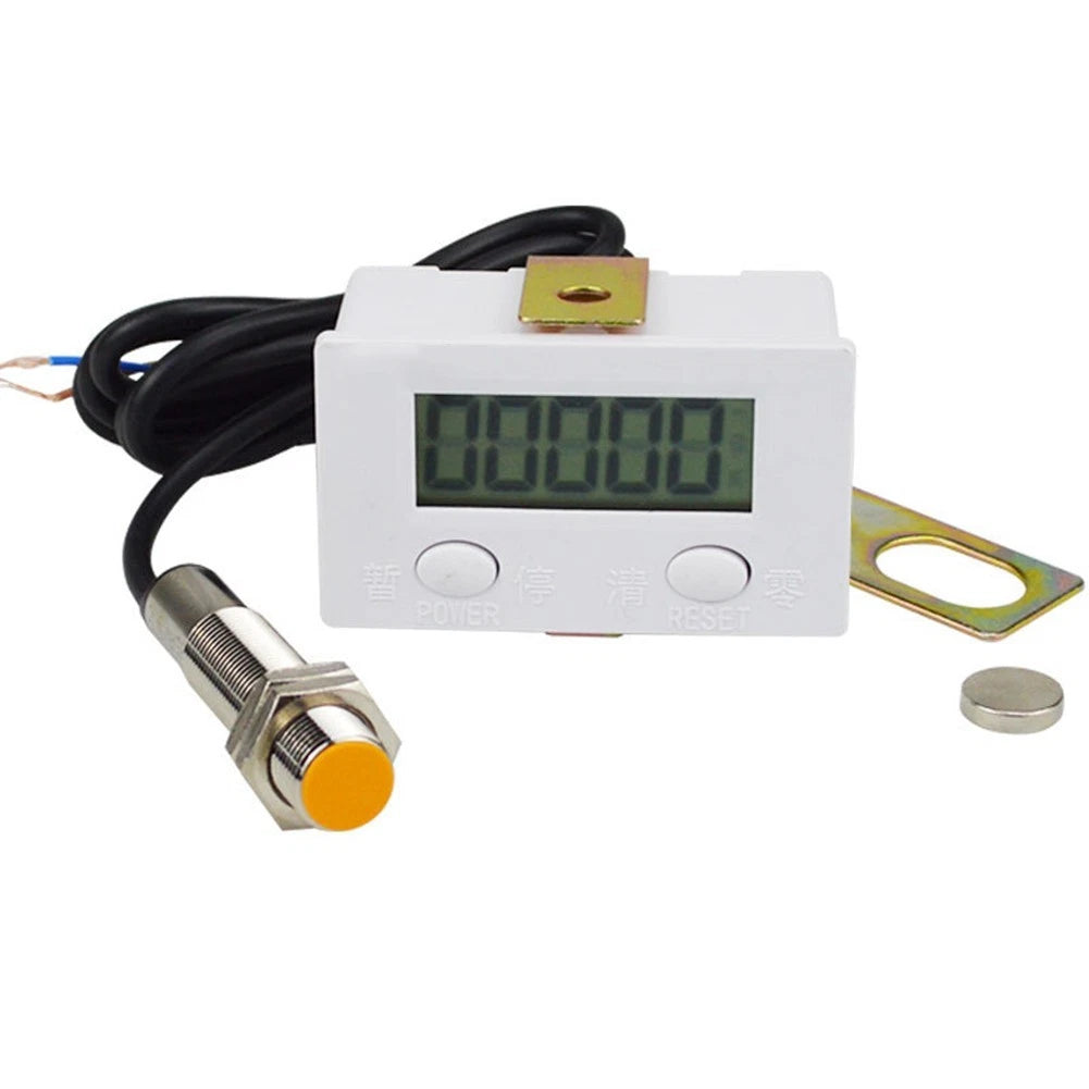 Digital Display Counter Proximity Punch Switch System for