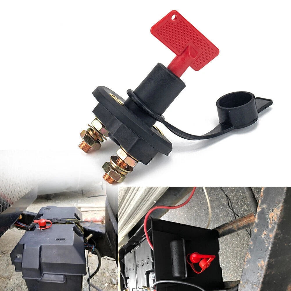 12V Battery Isolator Disconnect Cut Off Power Kill Switch for Car Truck Boat ATV