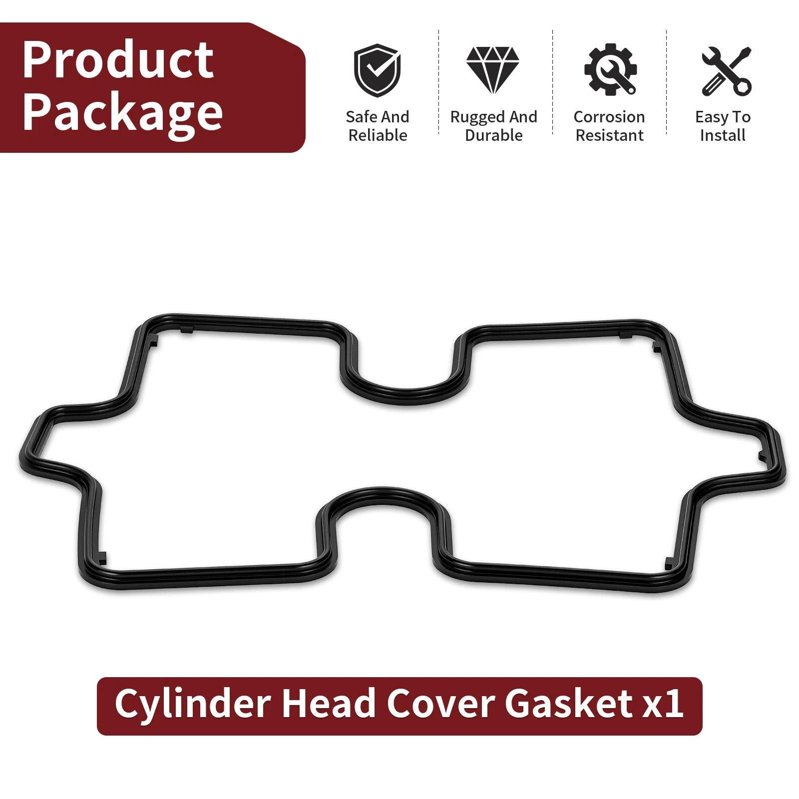 Cylinder Head Cover Gasket for Honda Magna Sabre Interceptor VF700 VF750 (1982–1986)