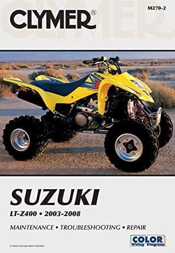 Service Repair Manual for Suzuki LT-Z400 (2003–2008) Clymer Haynes