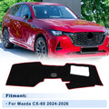 Dash Cover for Mazda CX-60 2024–2026 Dashboard Cover Black Red Edge