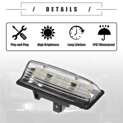 LED License Plate Light for Nissan Maxima (2016–2022) No. 265108991B