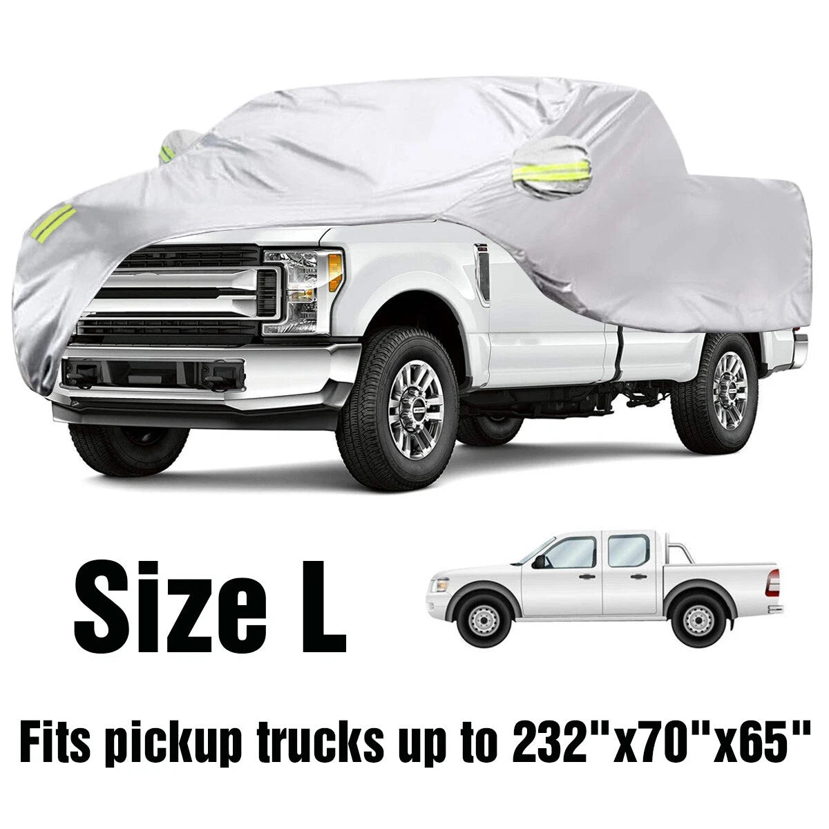 Waterproof Car Cover for GMC Sierra 1500 Crew Cab 5.8FT (2014–2023)