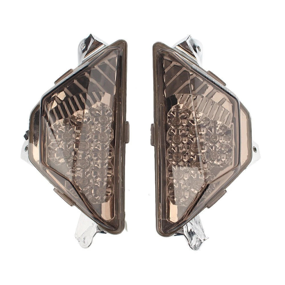 Front Turn Signal Lights for Kawasaki Ninja 300R EX300 (2013–2017) Smoke