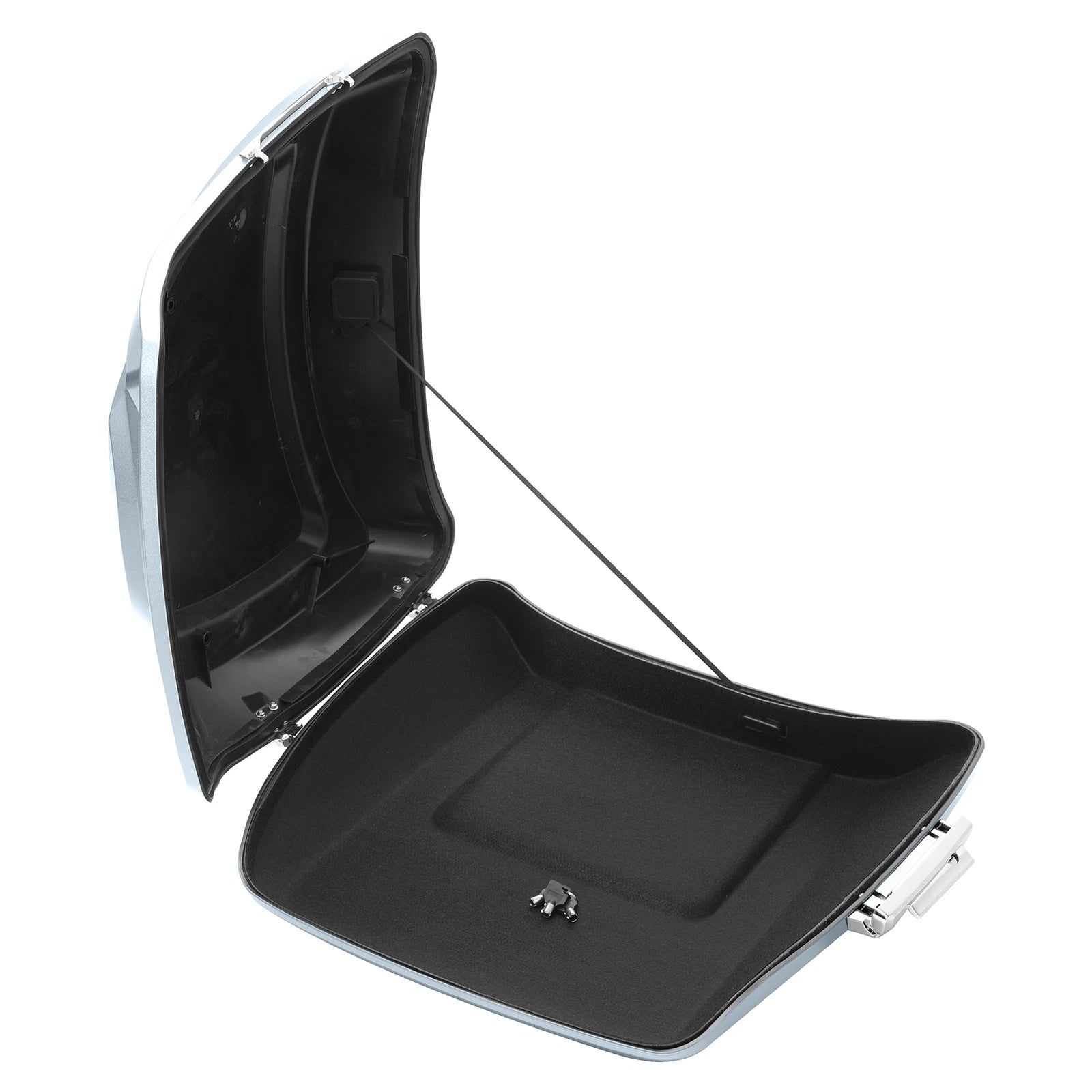 Razor Trunk for Harley Touring Road Glide (2014–2024) Silver