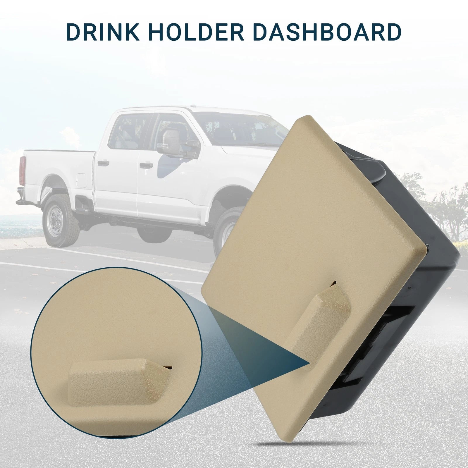Cup Holder for Ford F-250 Super Duty (2008–2010) Practical Drink Holder