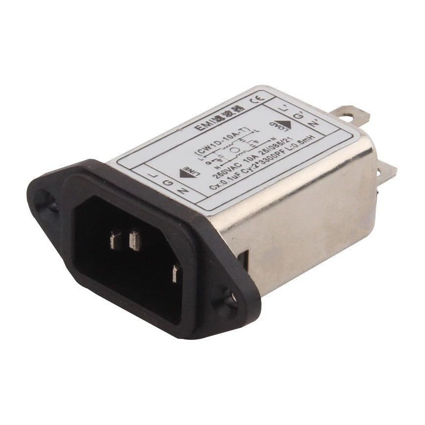 IEC Input Module for EMI Protection and Fuse System