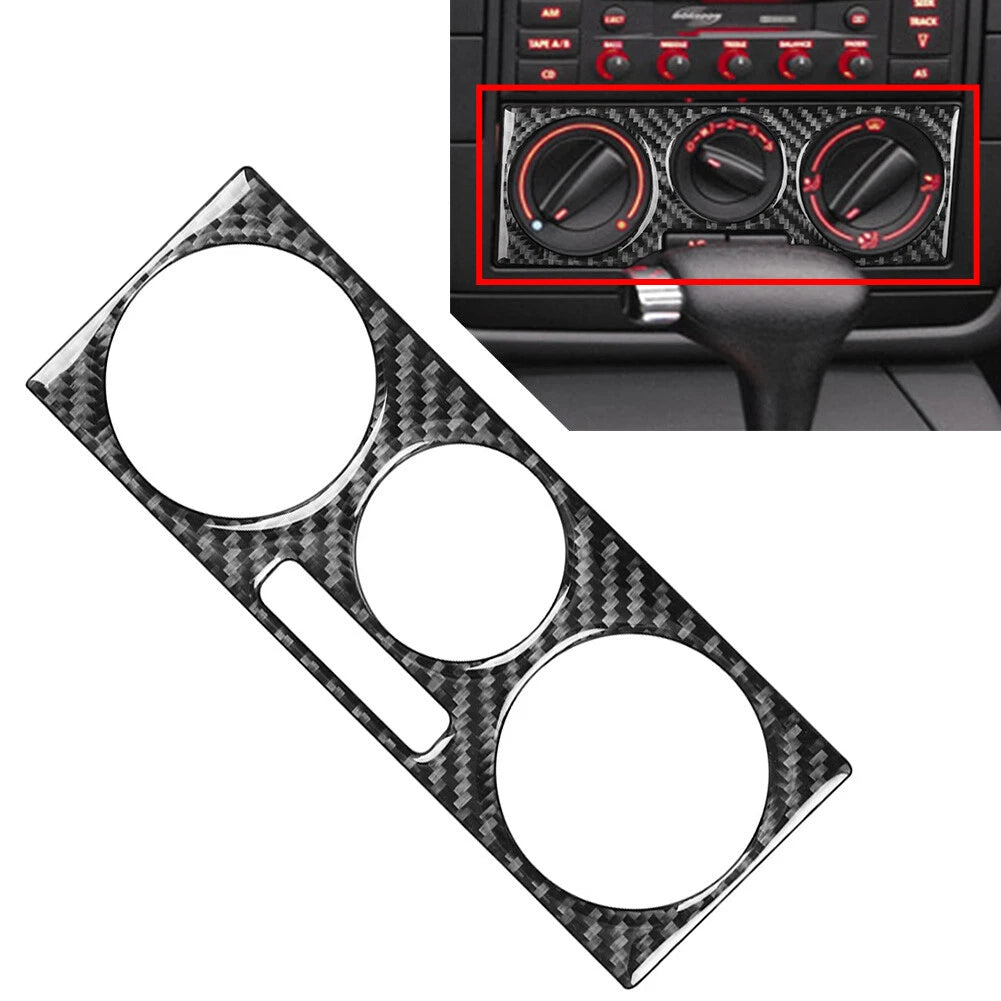 AC switch control panel cover for Volkswagen Passat B5 (2001–2005) Black
