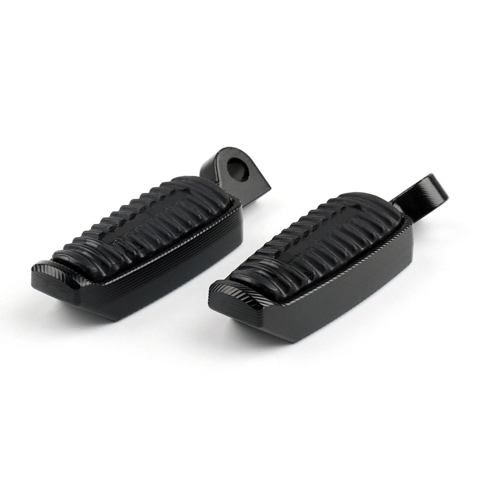 Aluminum and Rubber 45 Degree Foot Pegs for Harley Sportster XL883 XL1200 V-Rod (T9)