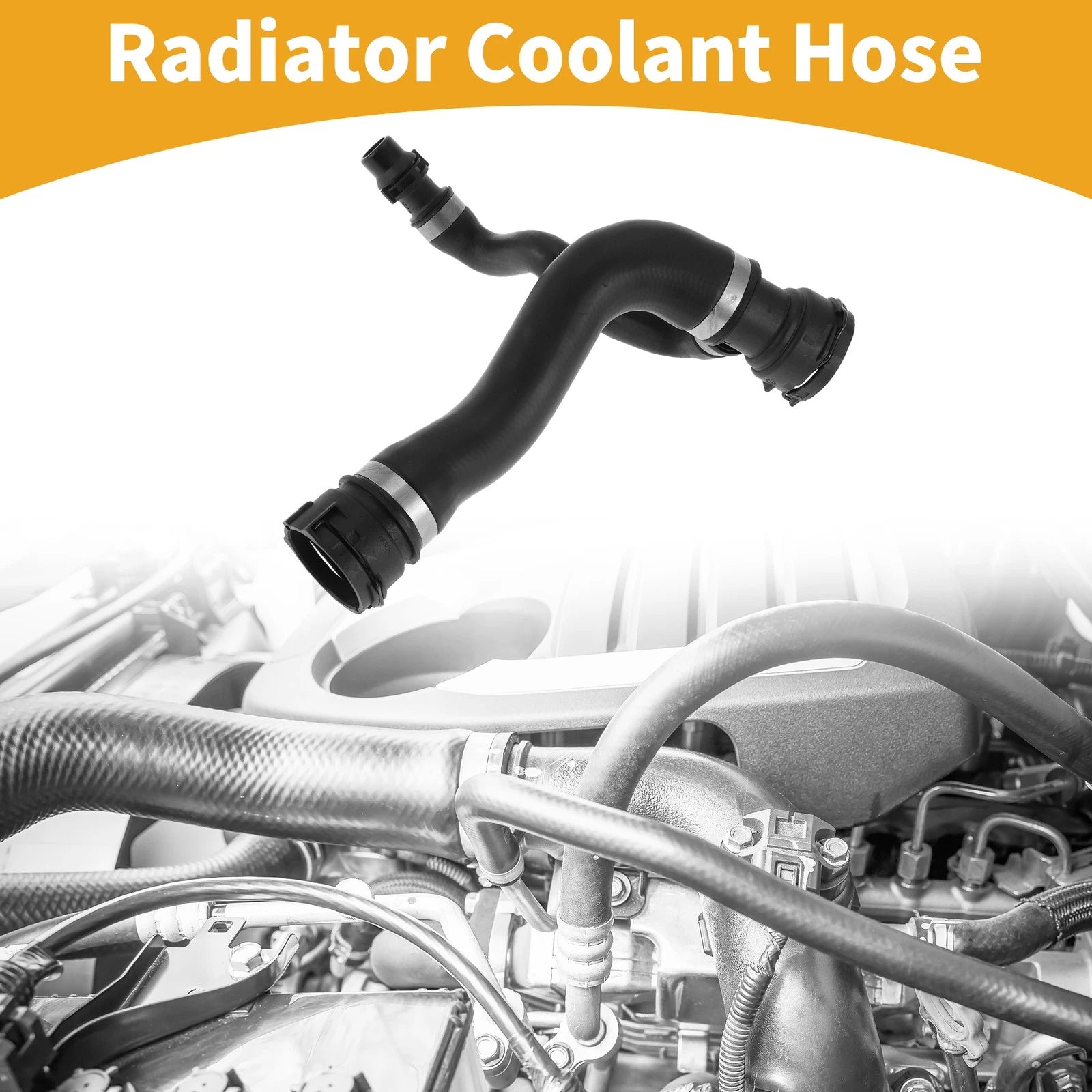 Radiator Coolant Hose Replacement for BMW 528i xDrive (2009–2010)