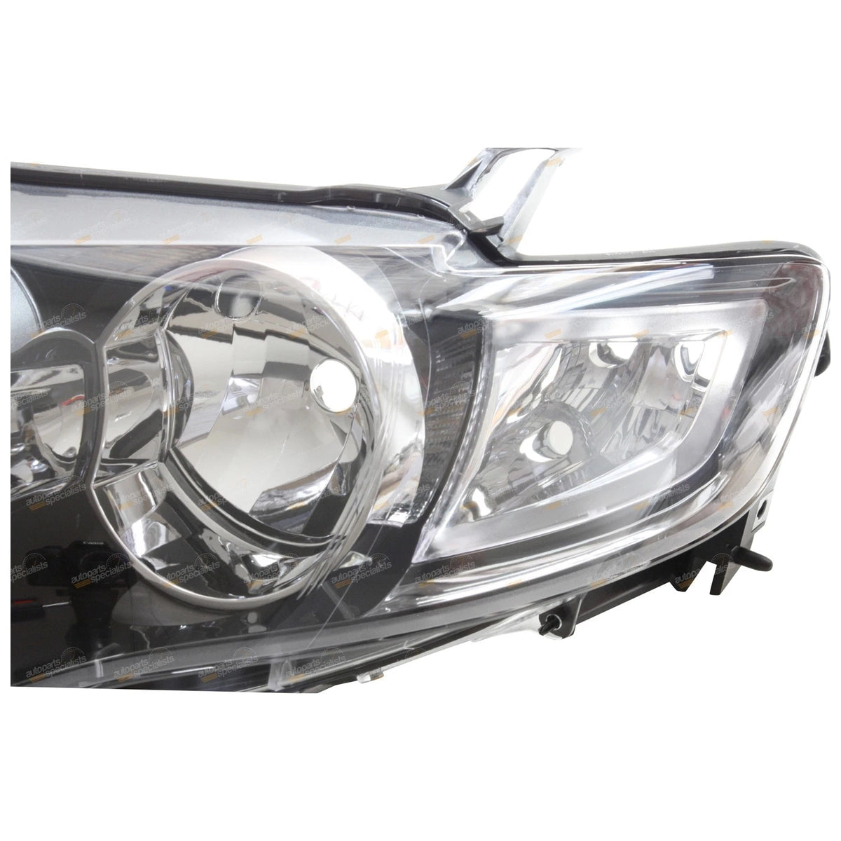 LH Black Headlight for Ford FG Falcon (2008-On) XT G6 G6E LHS