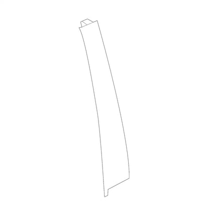 For 17-21 Honda Civic hatchback Right Rear Door Sash Garnish Assy 72930-TED-T01