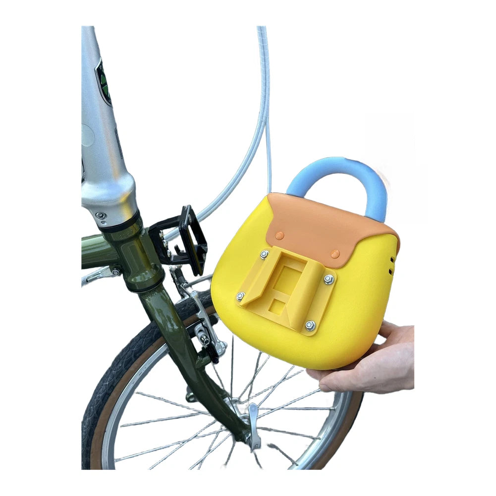 Folding Bike Pouch for Waterproof Storage (2L Capacity)