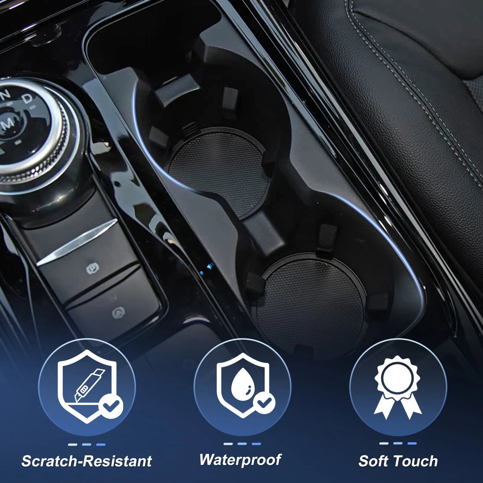 Cup Holder Insert Organizer for Ford Explorer (2020–2024)