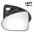 Left Side Mirror Glass Non-Heated Replacement for Hyundai Sonata (2020–2022)
