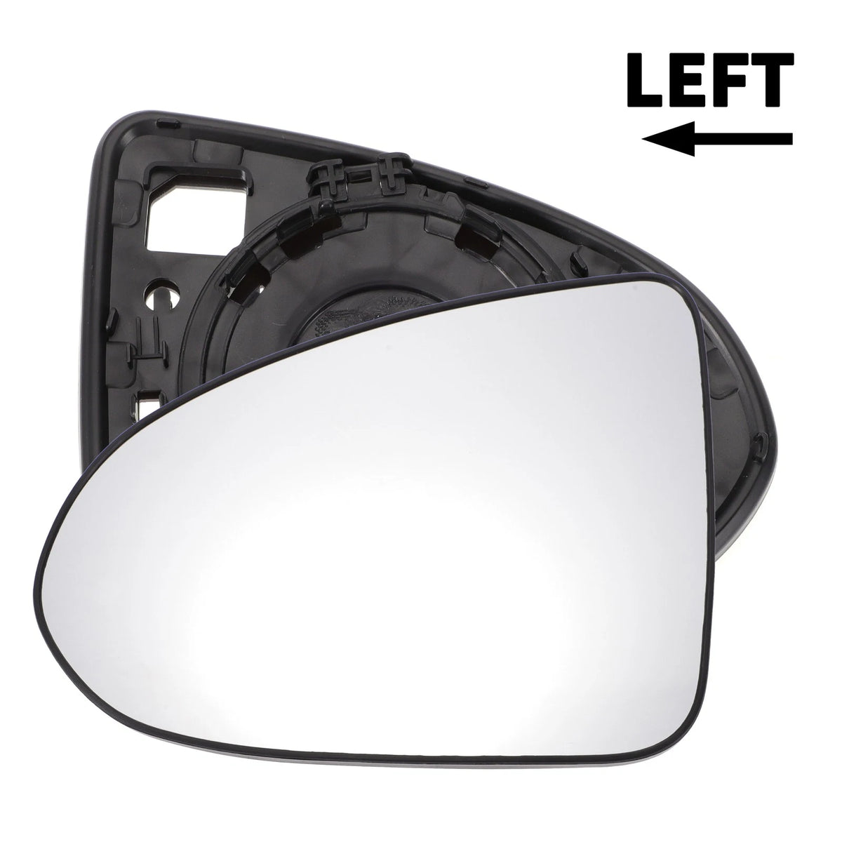 Left Side Mirror Glass Non-Heated Replacement for Hyundai Sonata (2020–2022)