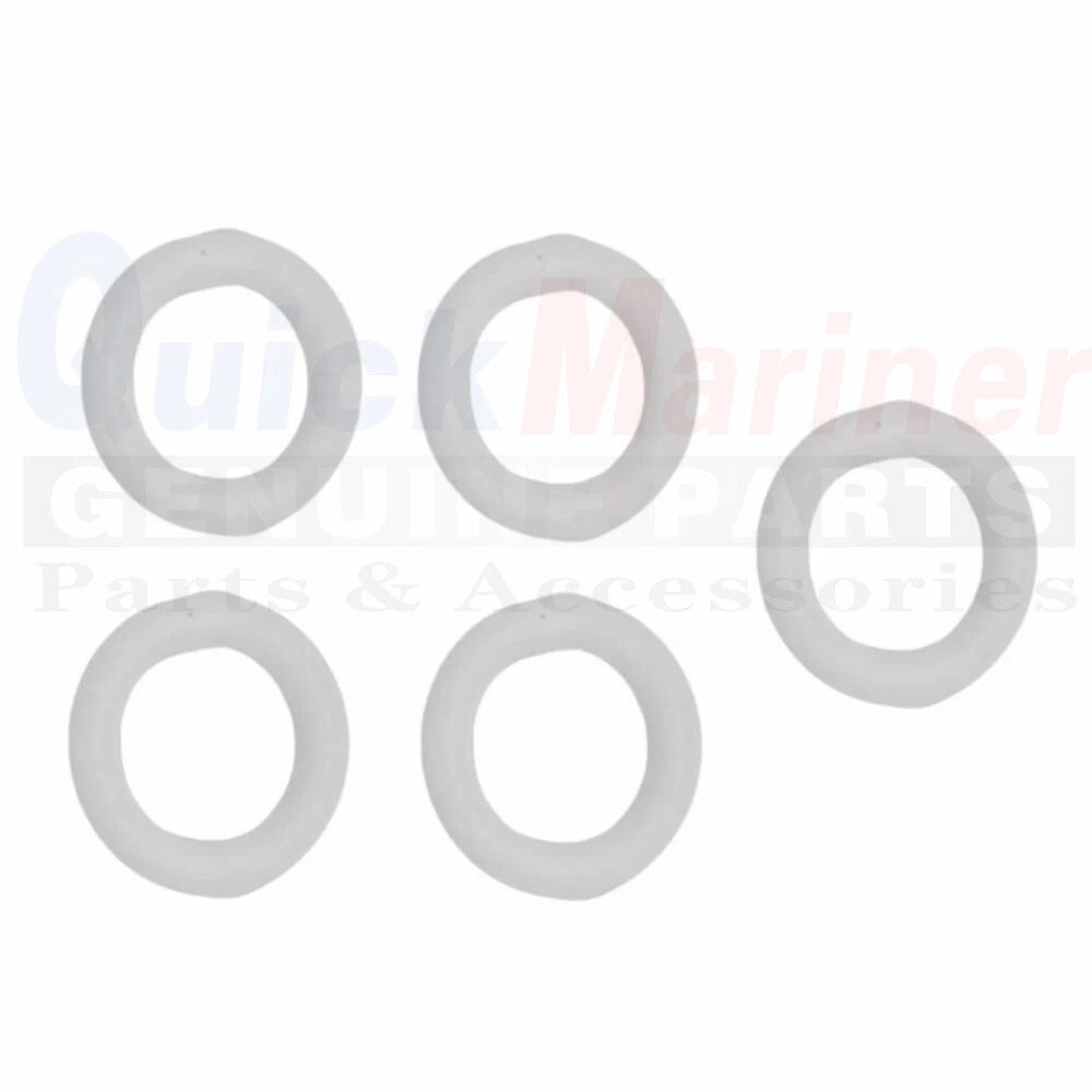 5 Plastic Drain/Fill Plug Washer For Johnson Evinrude 311598 Lower Unit 18-4248