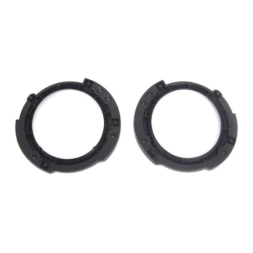 2X LED Headlight Bezel Mounting Ring Bracket for Jeep Wrangler JK (2007–2017)