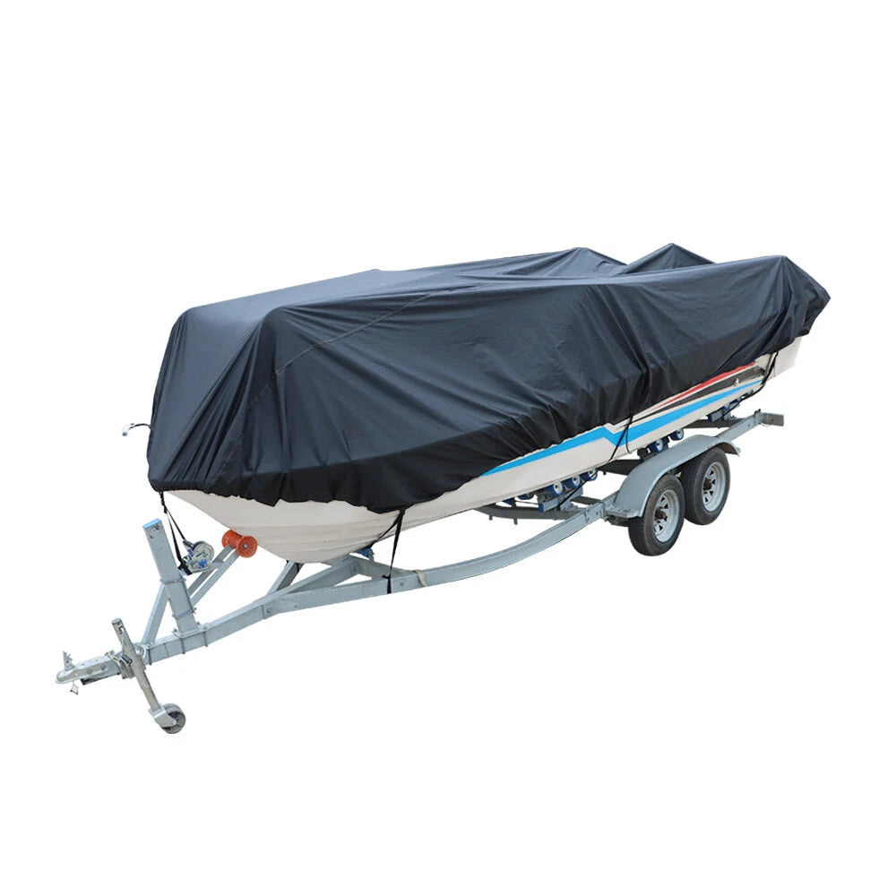 Boat Cover for V-Hull Runabouts 11-22ft (90"-100") 210D