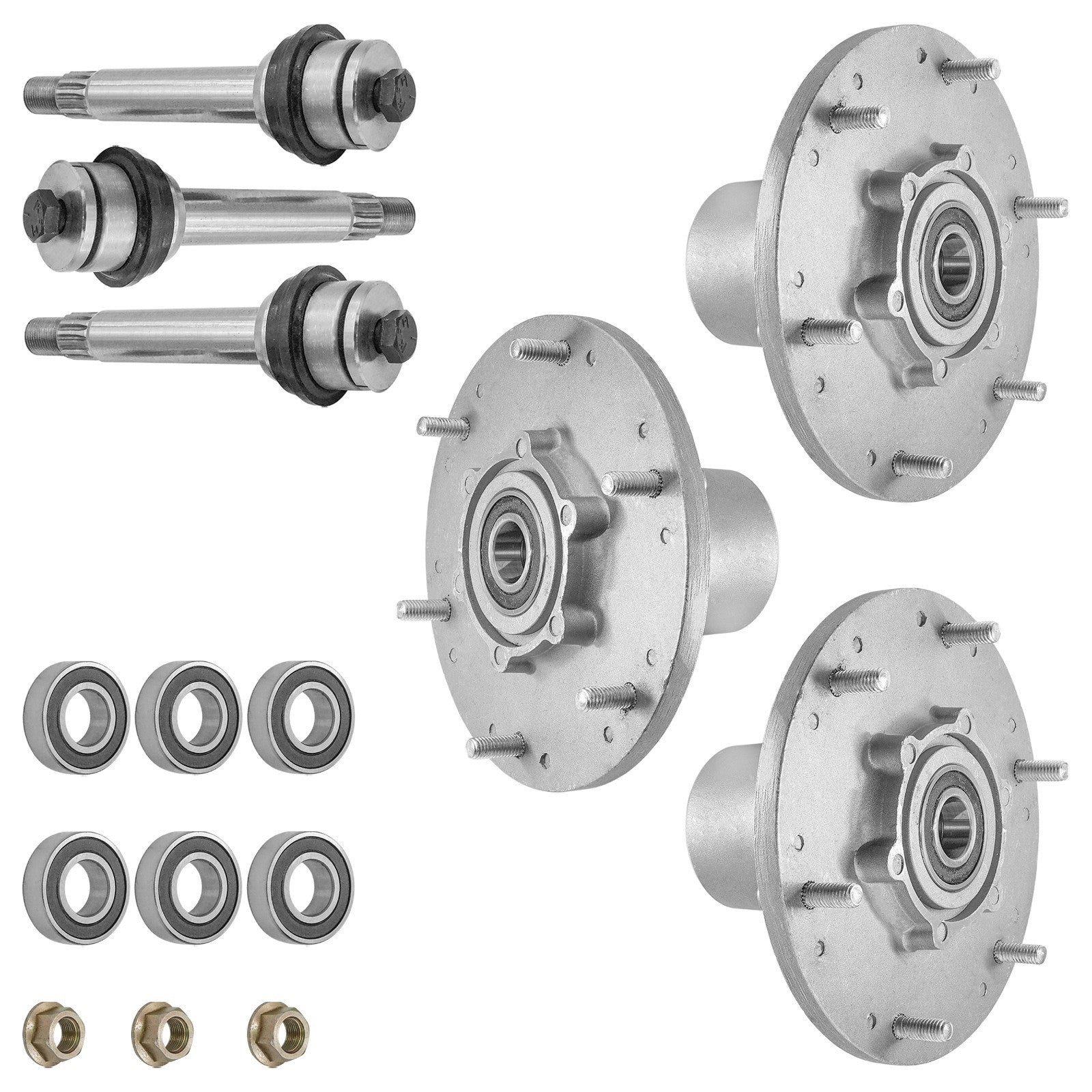 Deck Spindle & Shaft Replacement for Exmark VXX999GKA52600 (2005–2005)