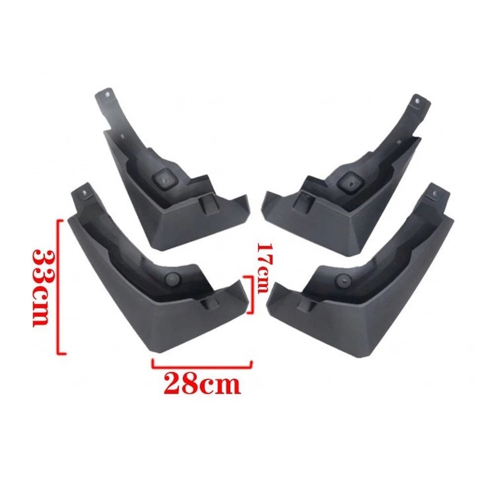 Plastic Mud Flaps for Toyota RAV4 XA50 For Hybrid 2019-2023 Direct Fit