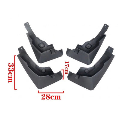 Plastic Mud Flaps for Toyota RAV4 XA50 For Hybrid 2019-2023 Direct Fit