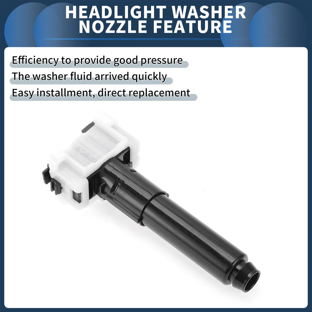 Front Passenger Side Headlight Washer Nozzle for Lexus RX (2008–2015) No. 8520748090