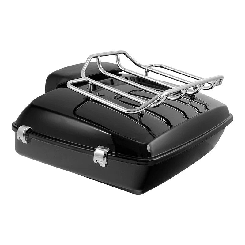 Chopped Trunk Backrest Mounting Rack for Harley Touring Road Glide (2009–2013)