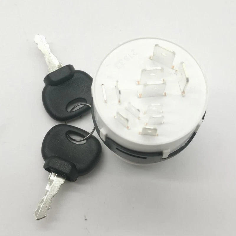 Ignition Switch with 2 Keys 701/80184 for JCB Backhoe Loader