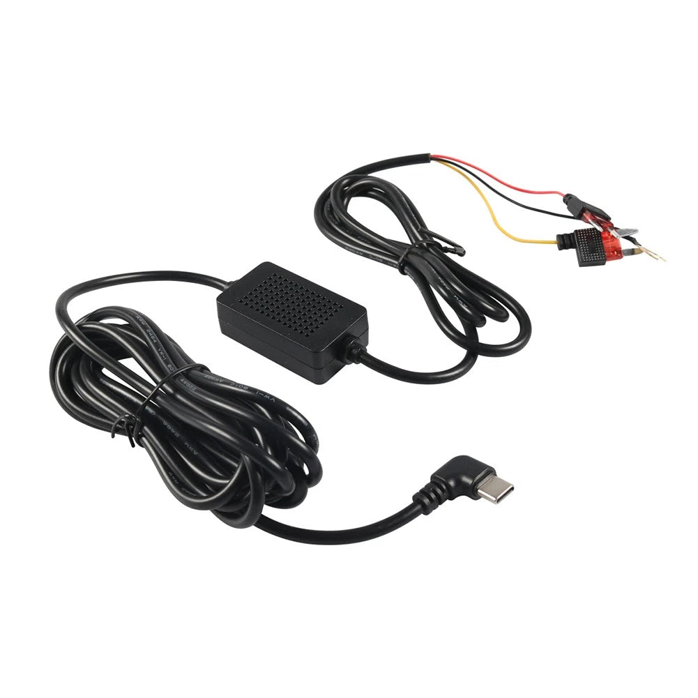 Universal Type C Hardwire Kit for Car DVR (12/24V to 5V)