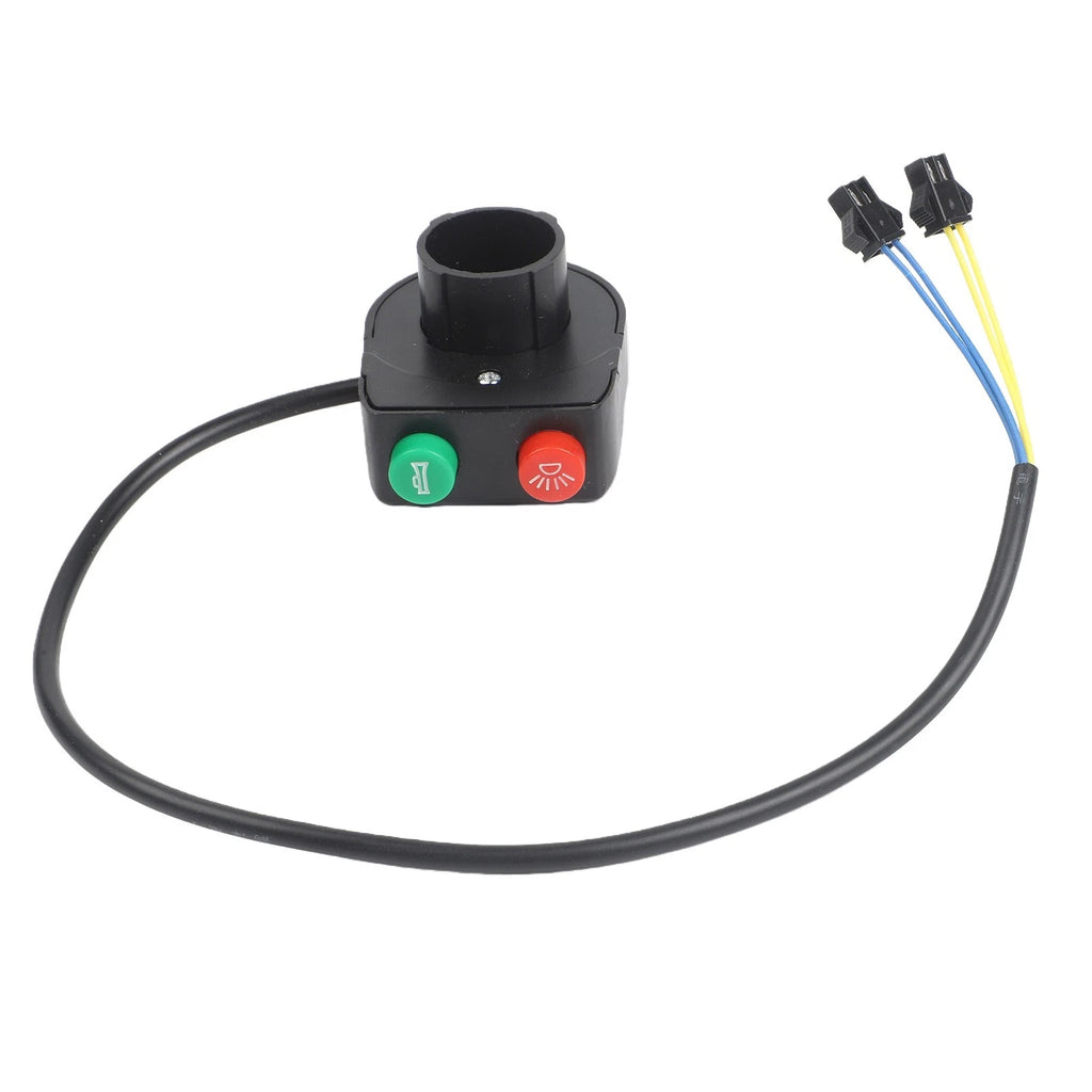 Handlebar Switch for Motorcycle ATV (Black/Red)
