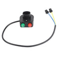 Handlebar Switch for Motorcycle ATV (Black/Red)