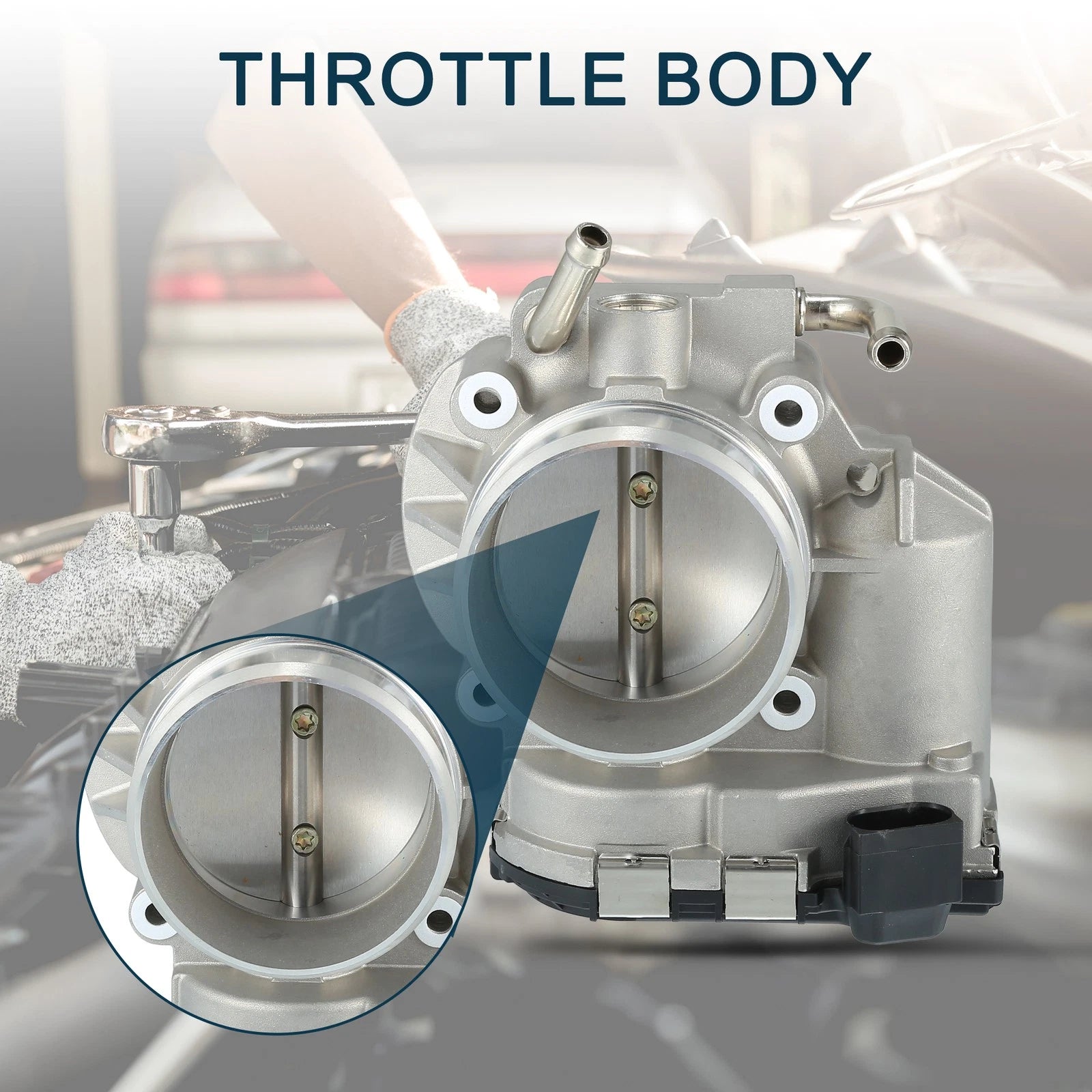 Throttle Body Actuator OEM Replacement for Hyundai Santa Fe (2010–2012)