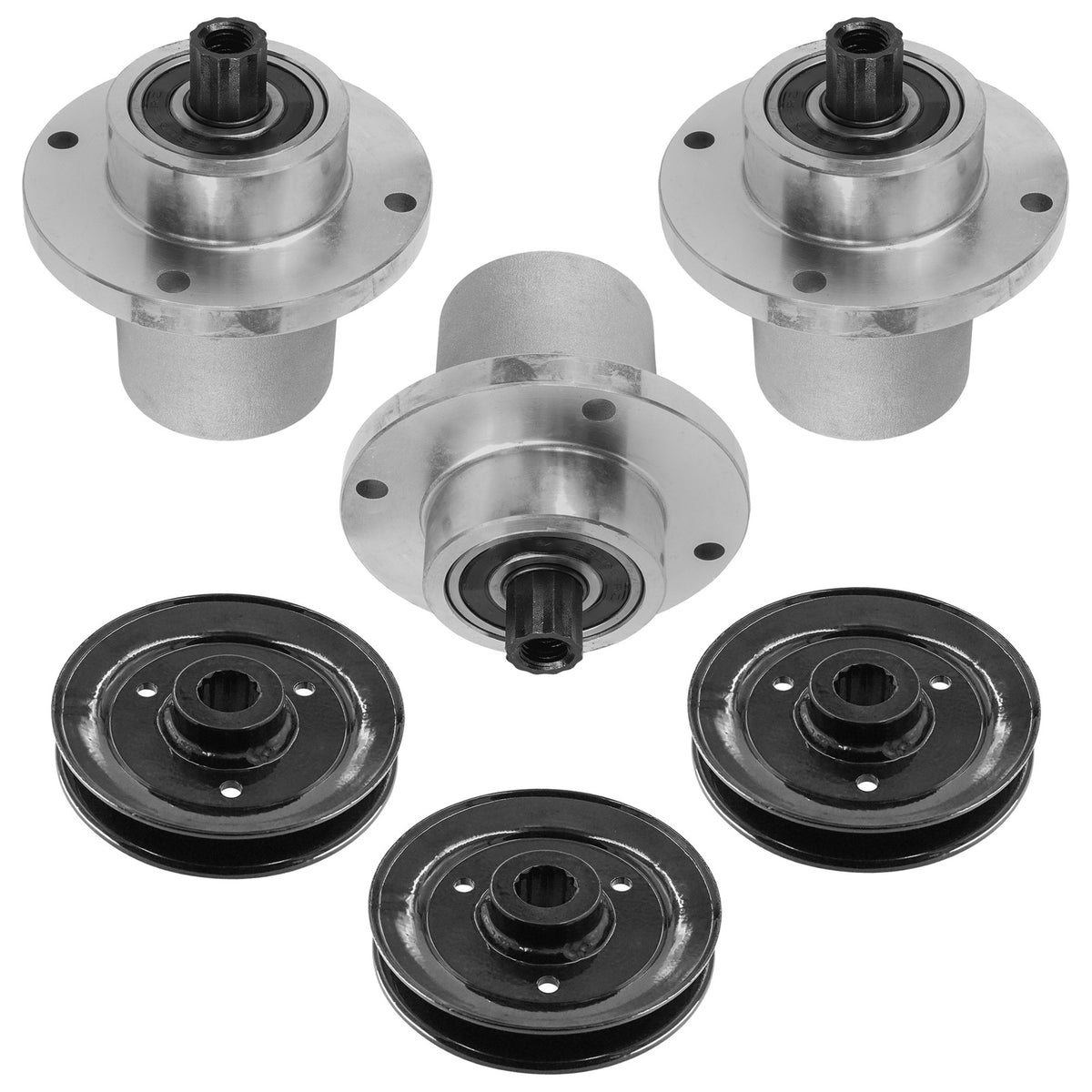 Deck Spindle Pulley 52 Inch Replacement for Hustler FasTrak (2005–2018)