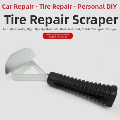 Non Slip Tire Scraper Tool for Auto Repair (Rubber Dirt Removal)