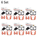 6X Carburetor Repair Kit for Johnson Evinrude V4 85-140HP 439076