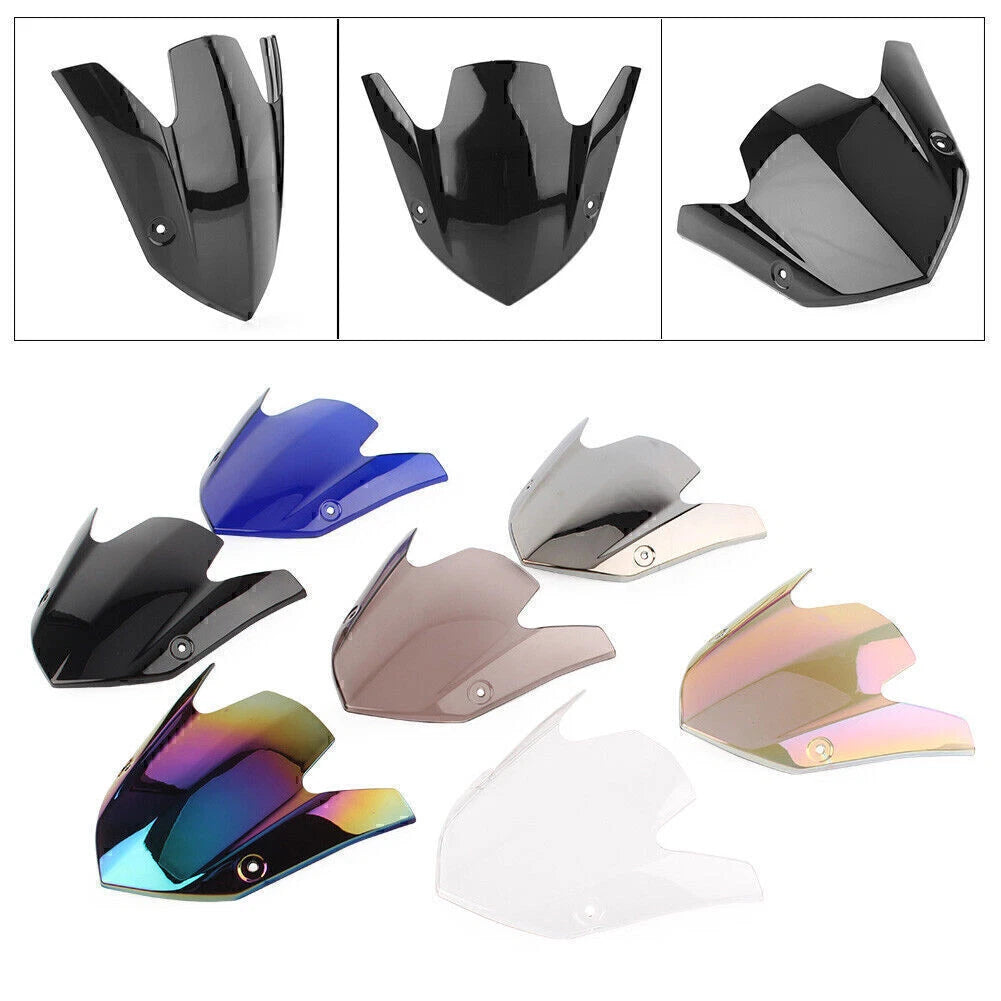 Front Windshield Screen for Kawasaki Z1000 (2014–2016) Smoke