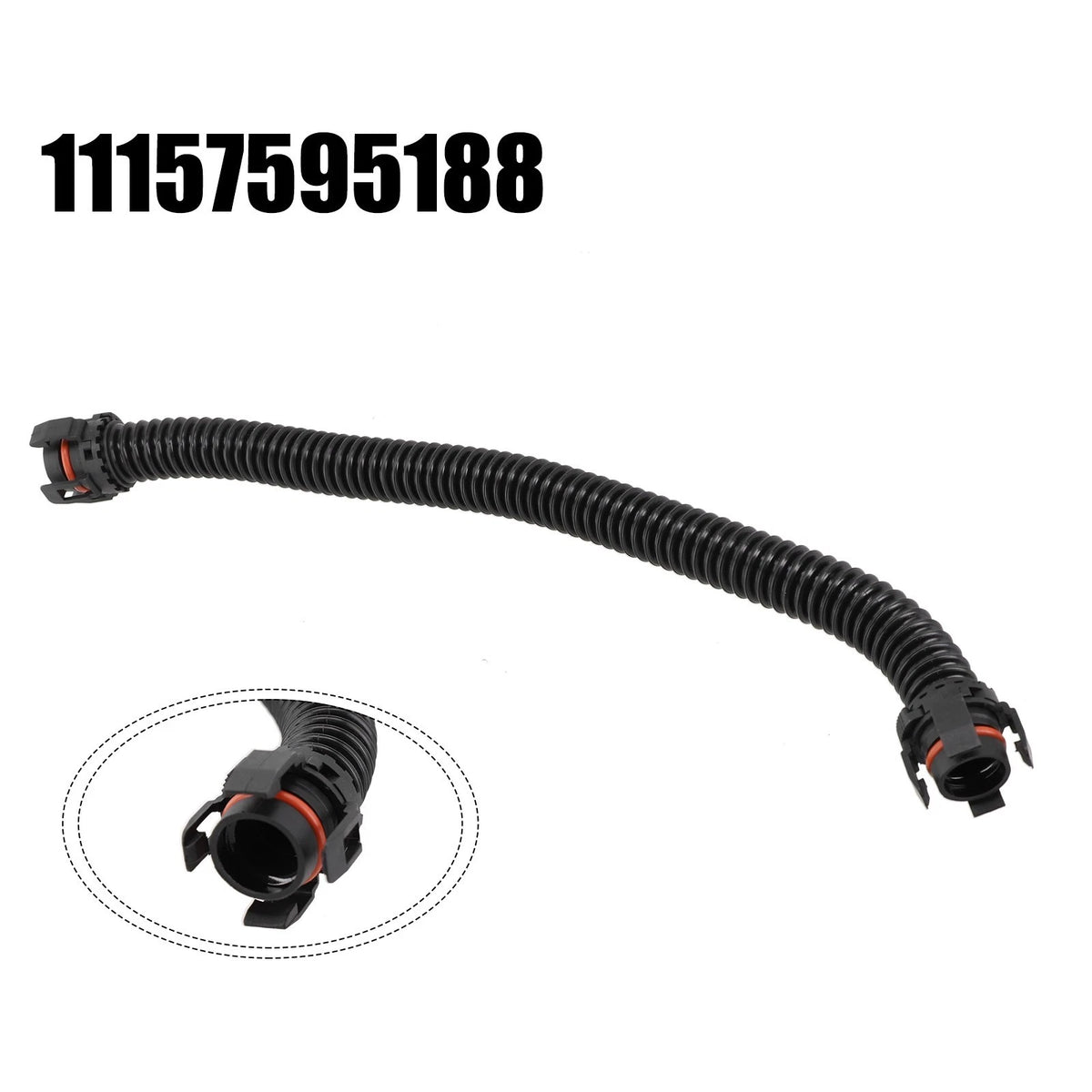 Plastic Engine Crankcase Breather Hose for BMW X5 X6 E70 E71 (2007–2014) 11157595188