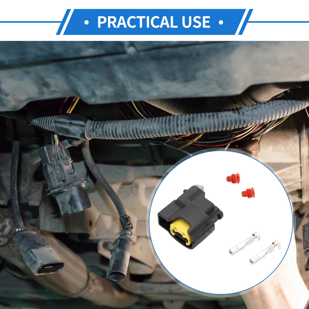 Ignition Coil Connector Plug 2 Pin for Hyundai Kia (Set) (2000–2021)