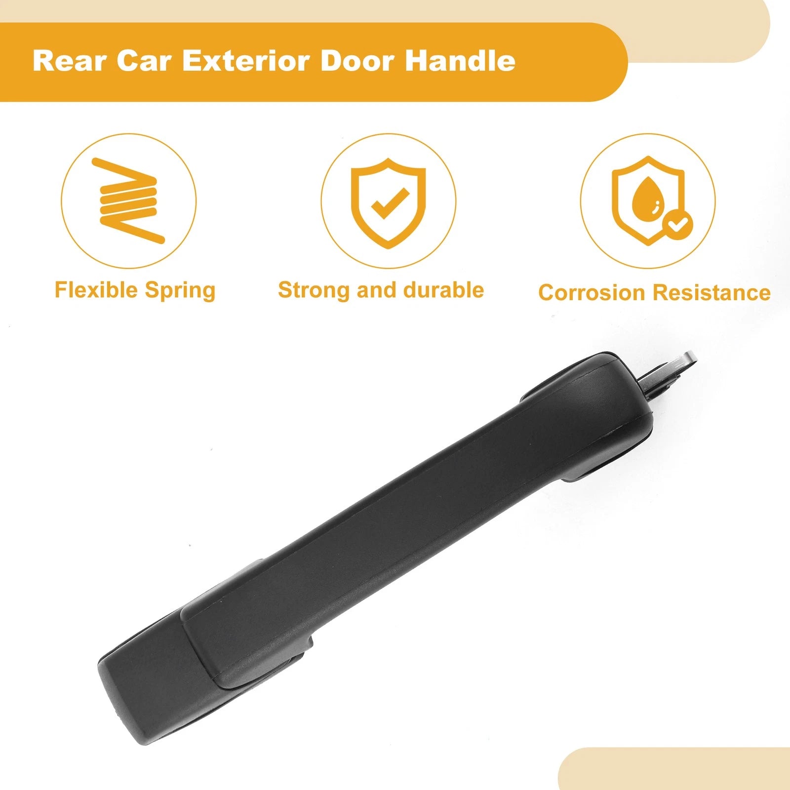 Rear Car Exterior Door Handle Replacement for Volkswagen Jetta (2011–2017)
